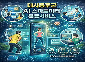 대사증후군 AI 스마트미러 운동서비스