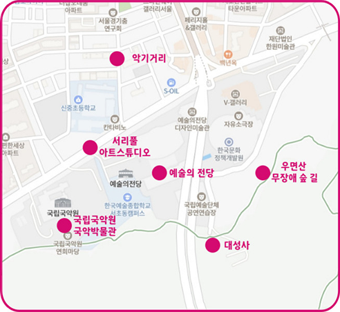 관광코스6 약도