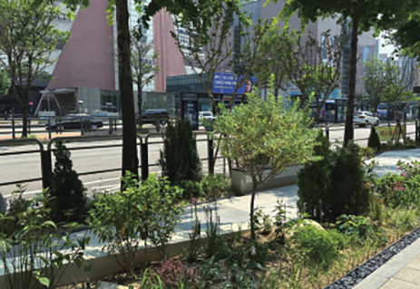 신반포로 빗물정원길