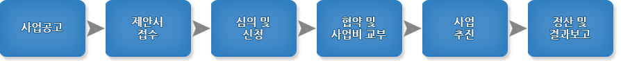 「서리풀 공동체 공모사업」 추진 프로세스
