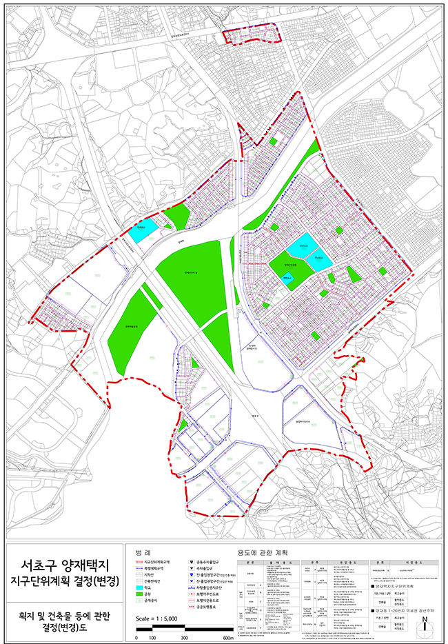 지구단위계획구역 결정도