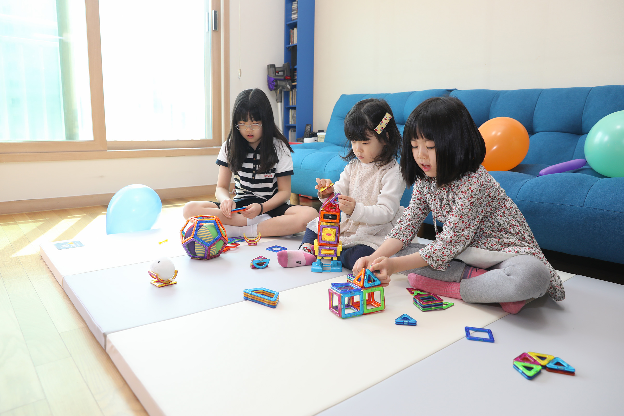 Mattresses provided to families with multiple children  2