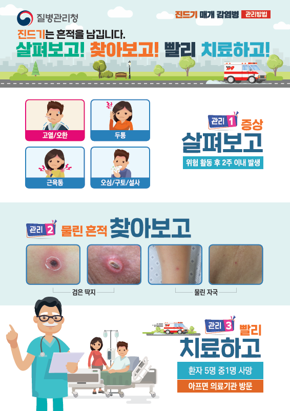 야외활동시 진드기매개감염병 조심하세요! 사진2 