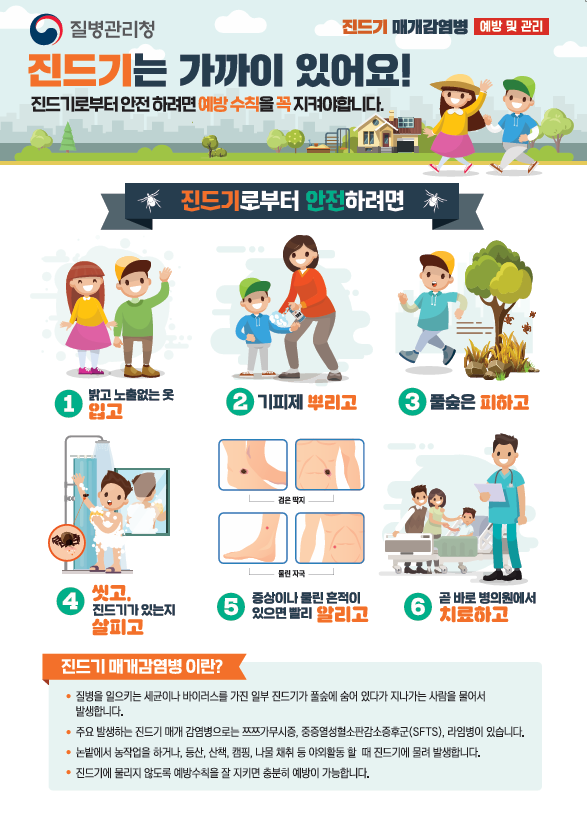 야외활동시 진드기매개감염병 조심하세요! 사진3 