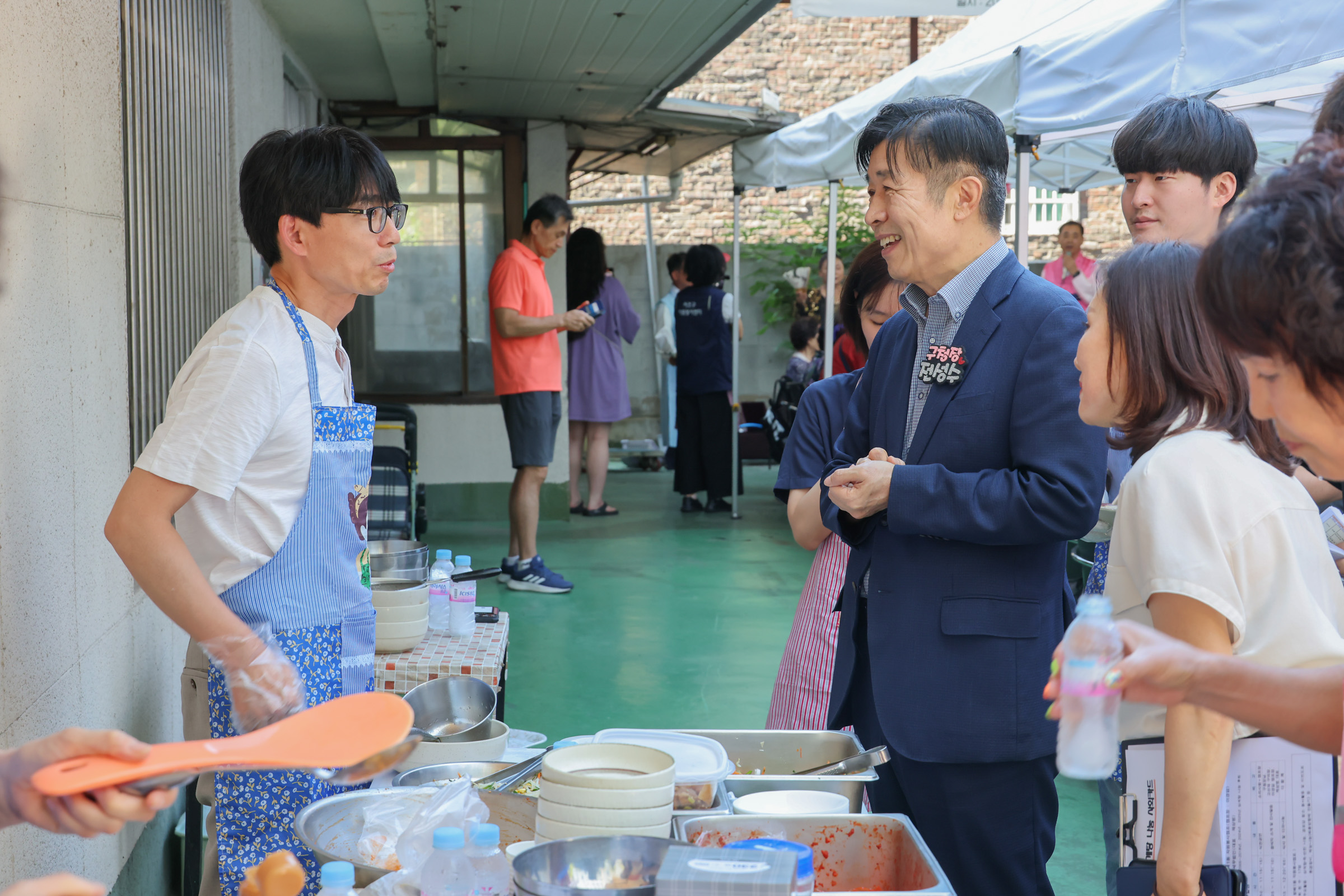 방배1동 삼계탕 나눔행사 사진7 