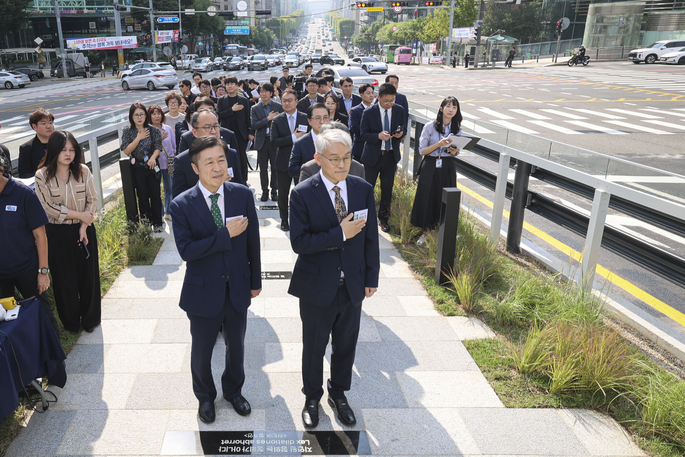 서초역 향나무 후계목 업무협약 및 향나무 상징공간 개장식 사진15 