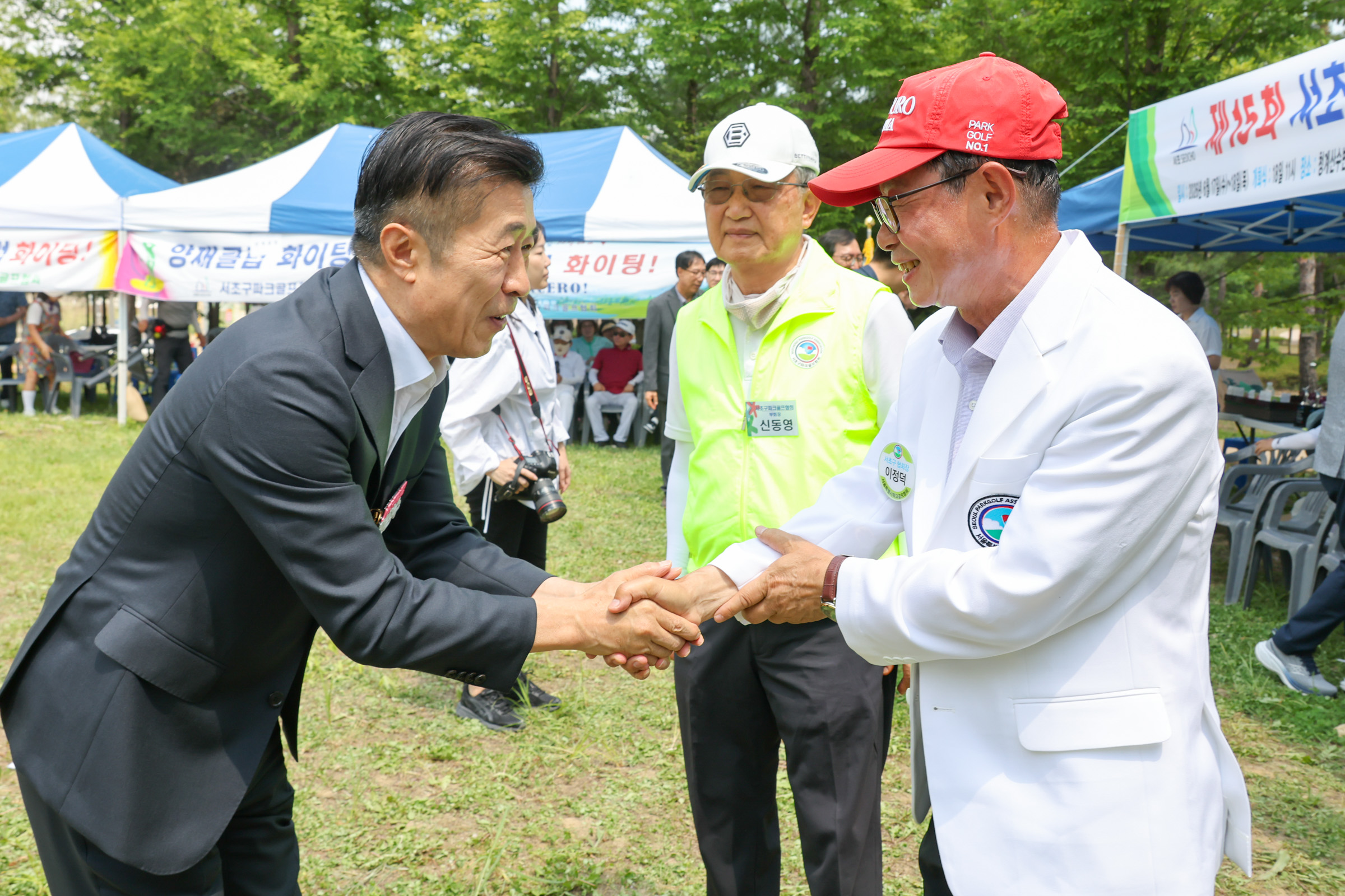 서초구협회장배 파크골프대회 사진2 