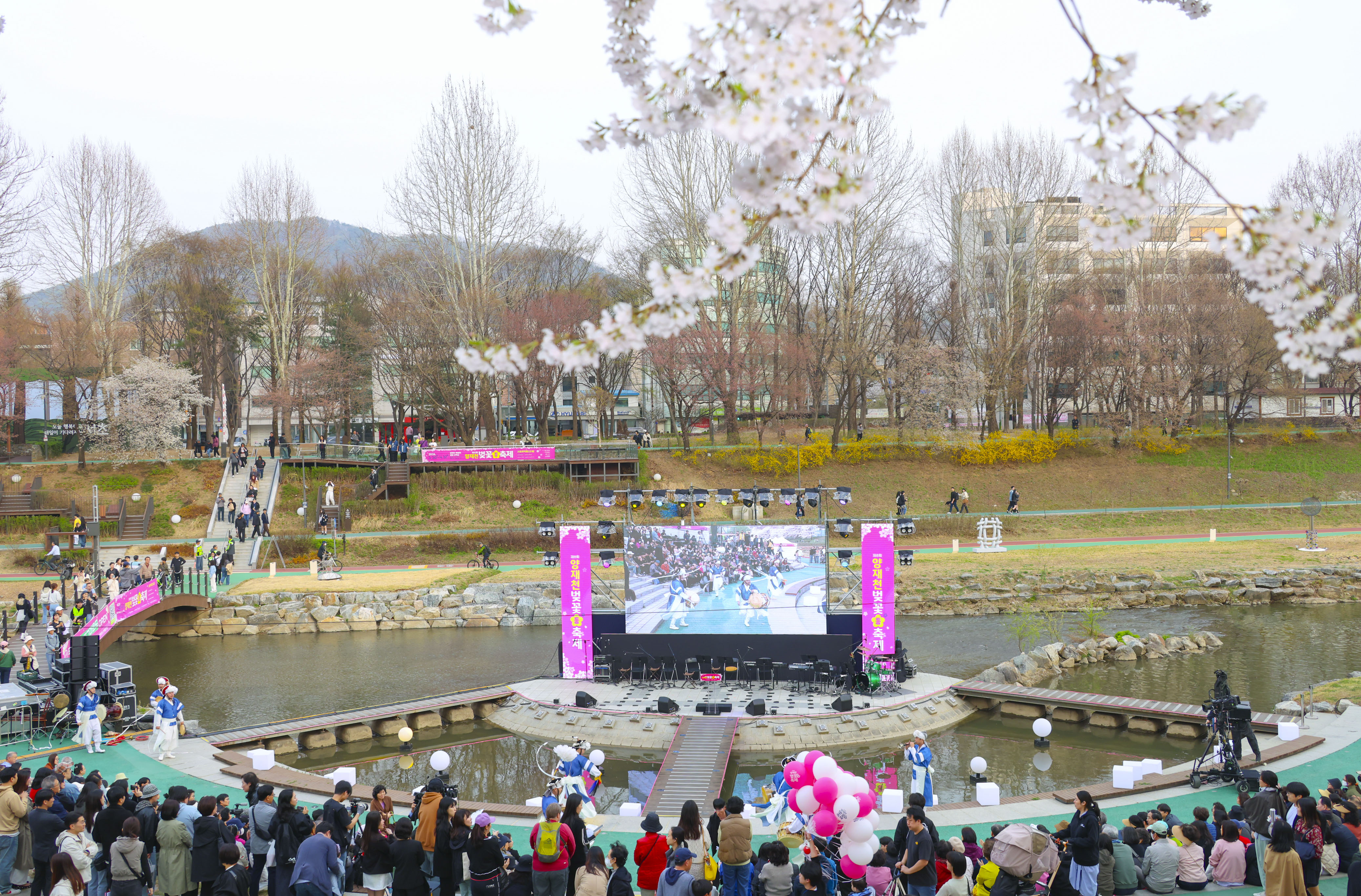 제8회 양재천 벚꽃등축제 사진2 