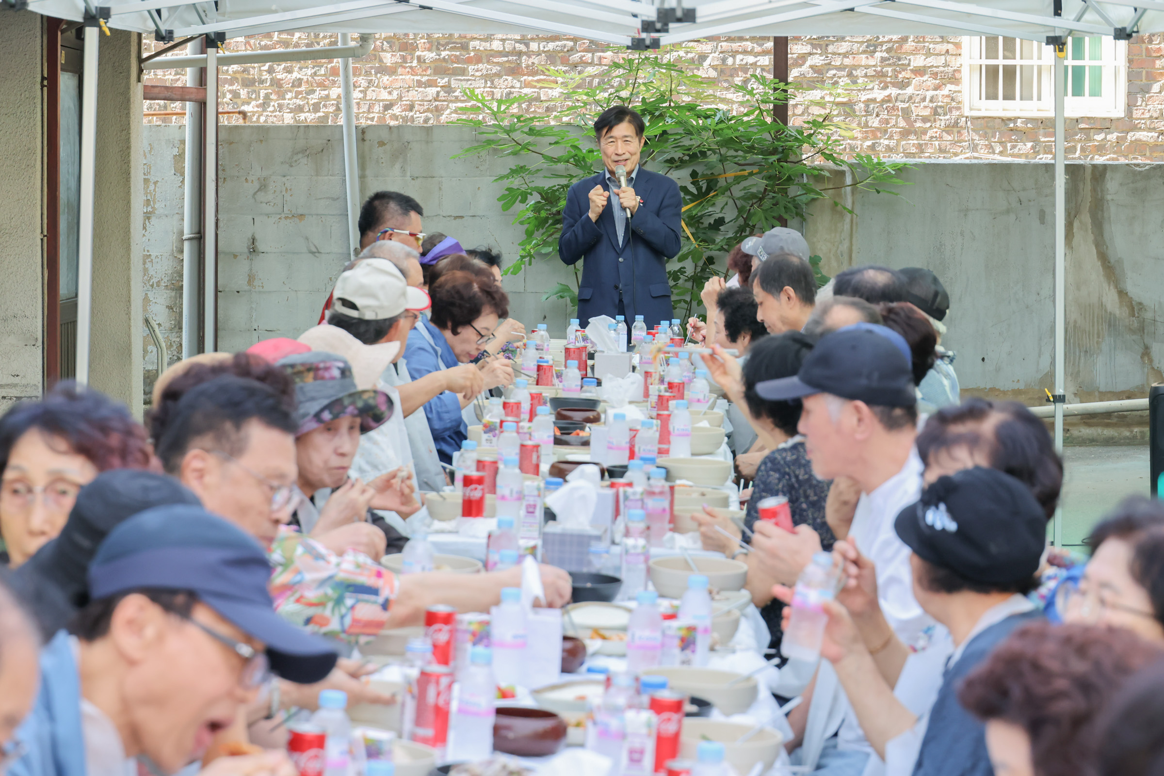 방배1동 삼계탕 나눔행사 사진1 