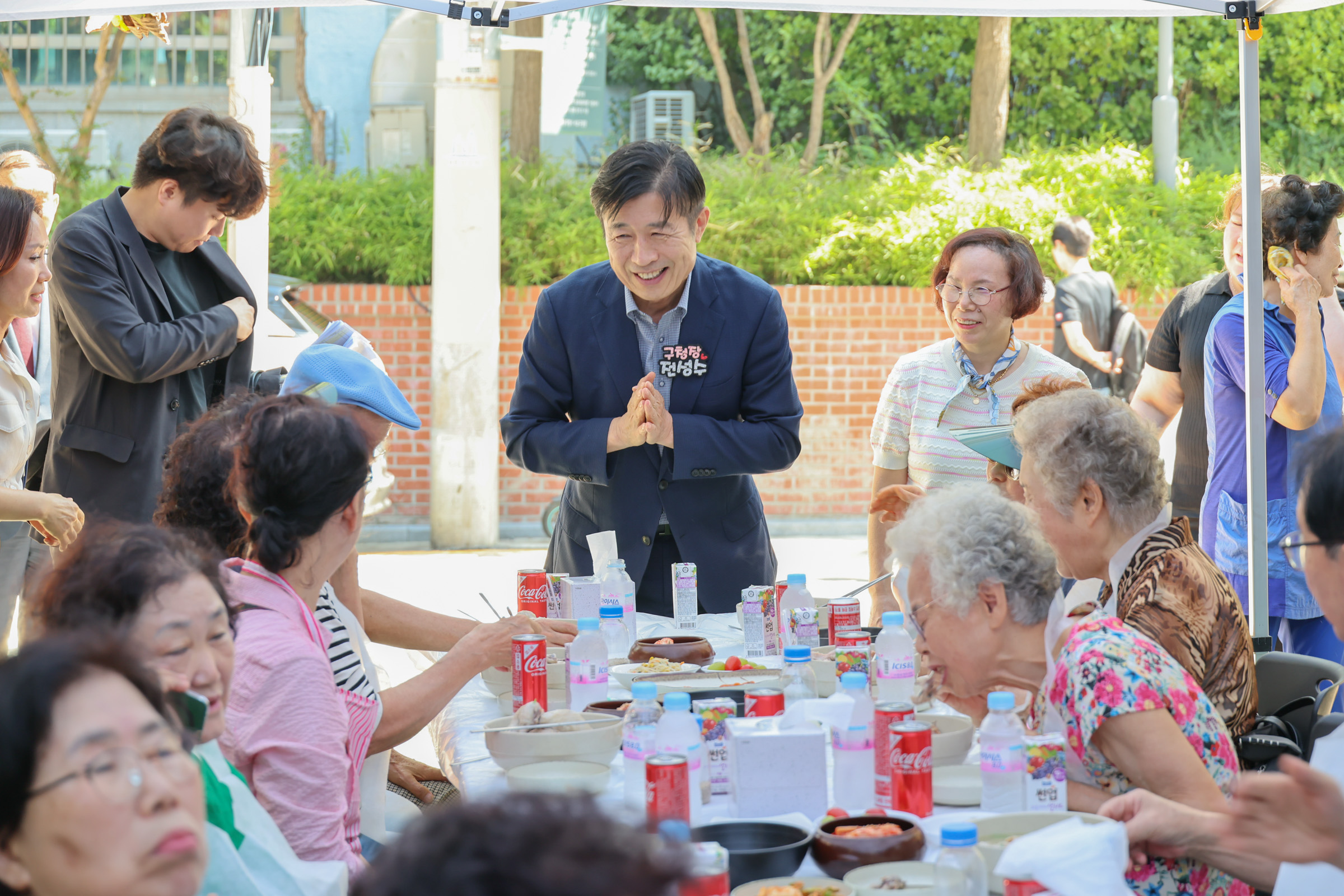 방배1동 삼계탕 나눔행사 사진3 