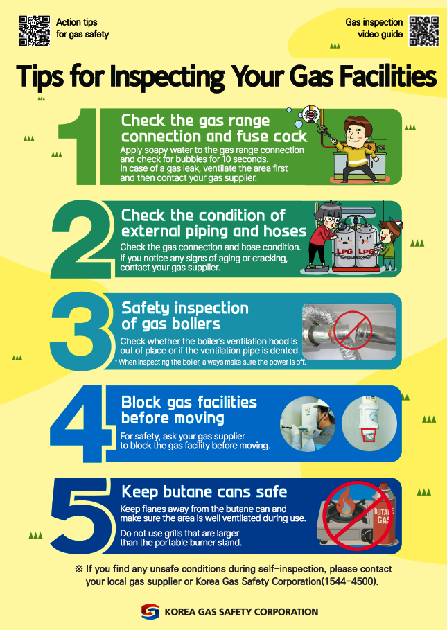 Tips for Inspecting Your Gas Facilities - 이미지 상세 내용은 아래글 참고