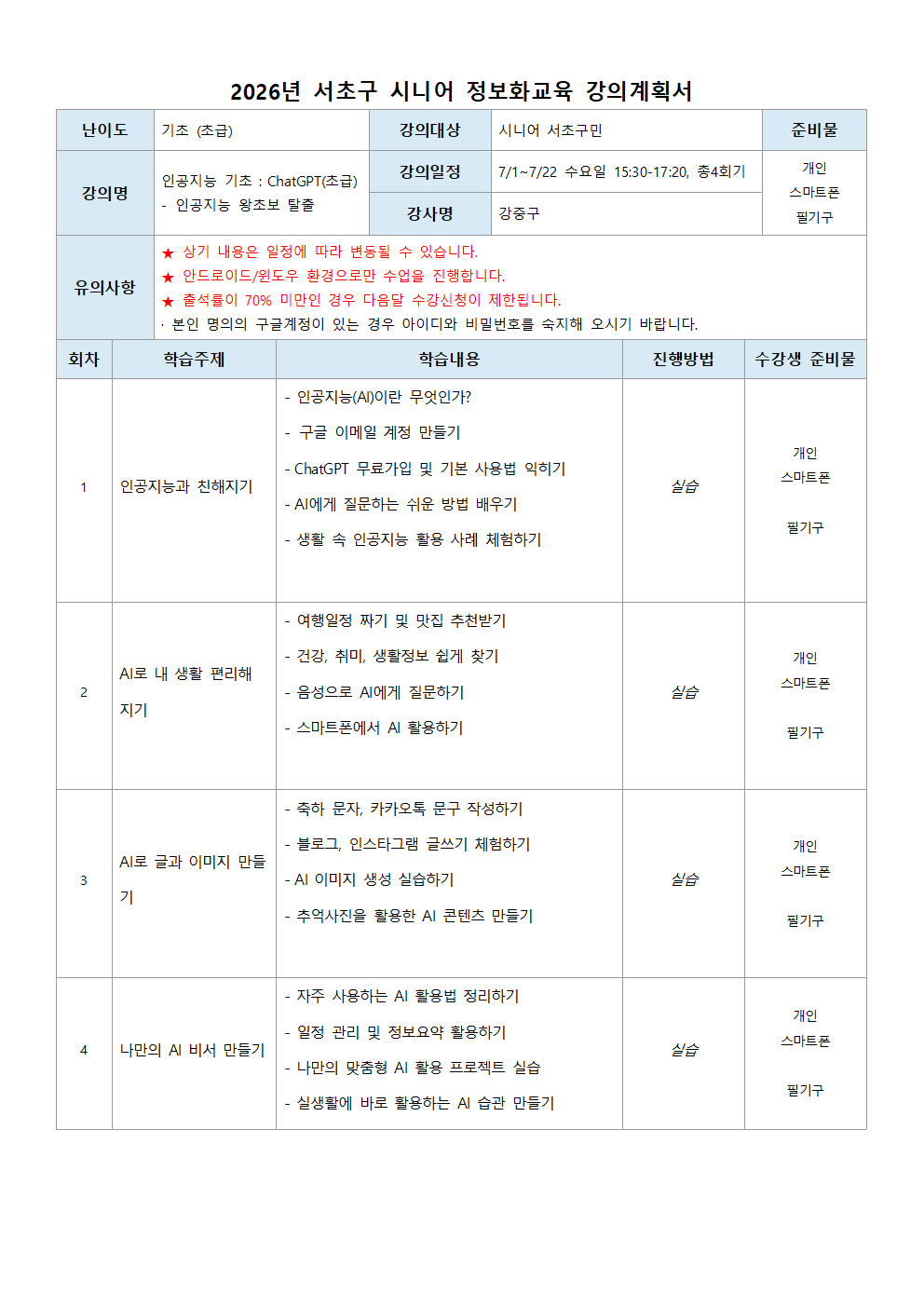 챗지피티 초급 강중구