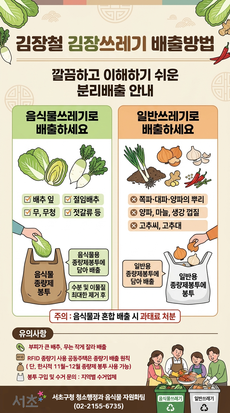일반주택 등 김장철 포스터2